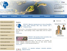 Tablet Screenshot of migracija.lt